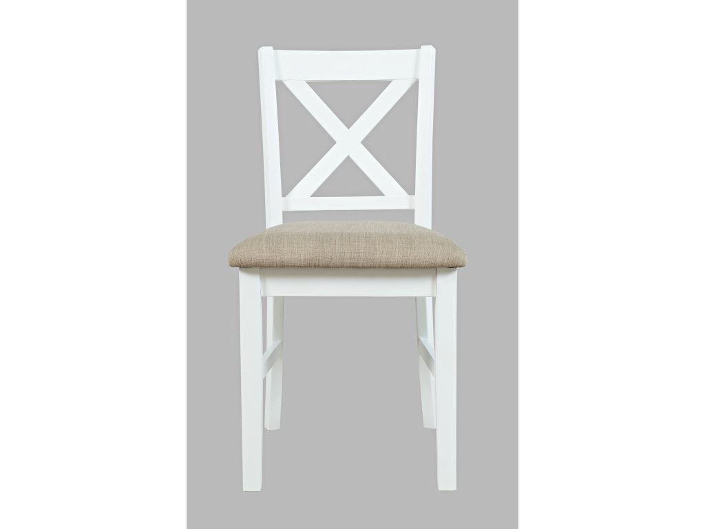 Hobson X Back Chair (1/CTN) - White - main image