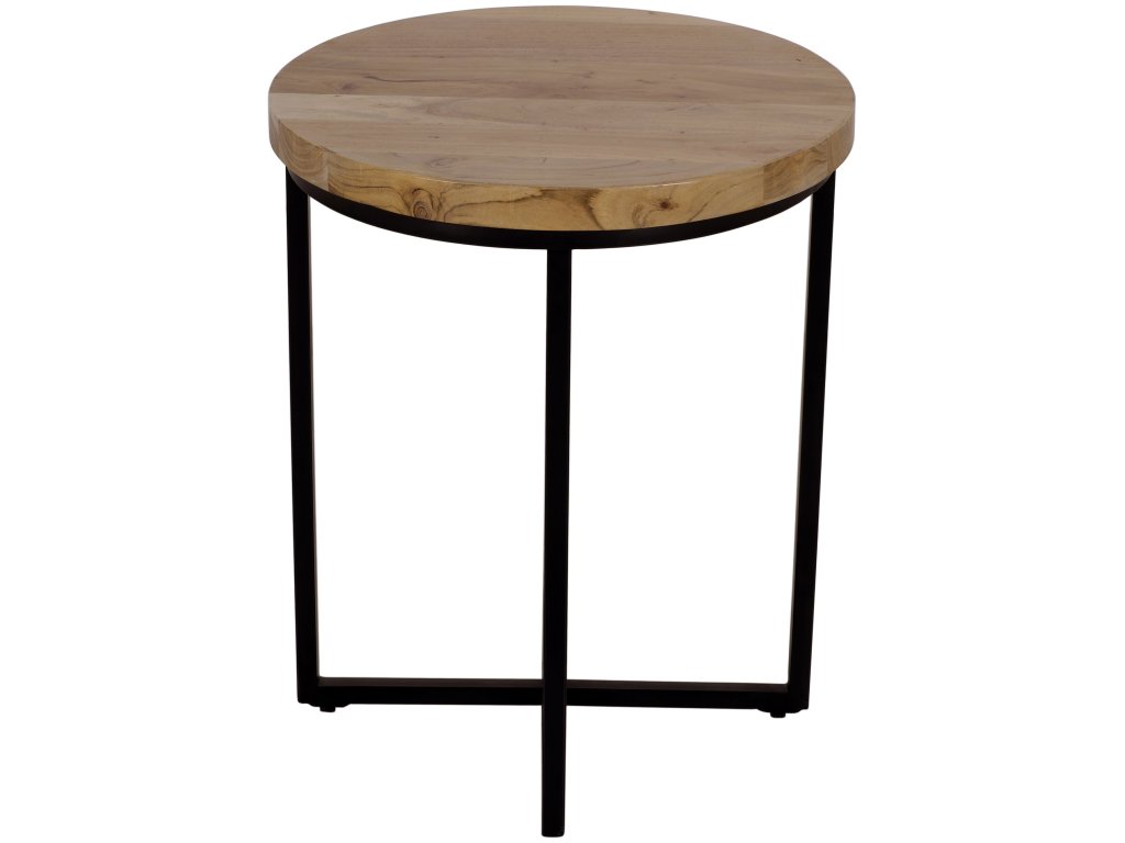 Ames Round End Table - image 1