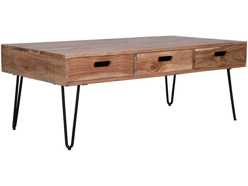 Rollins 3 Drawer Coffee Table - image 1