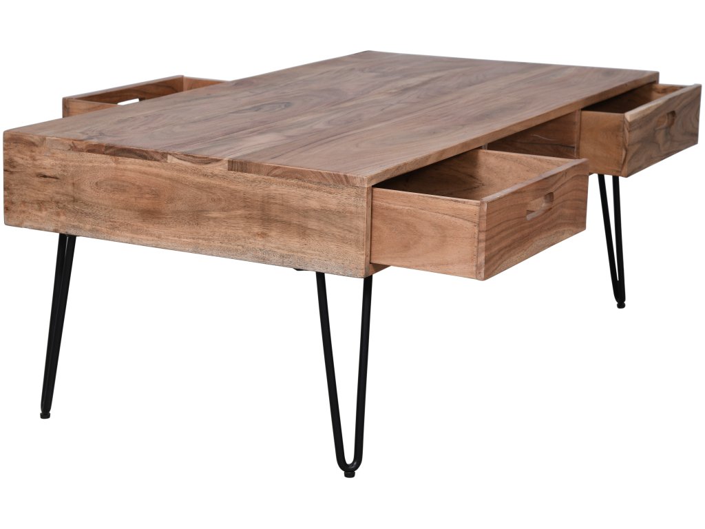 Rollins 3 Drawer Coffee Table - image 2
