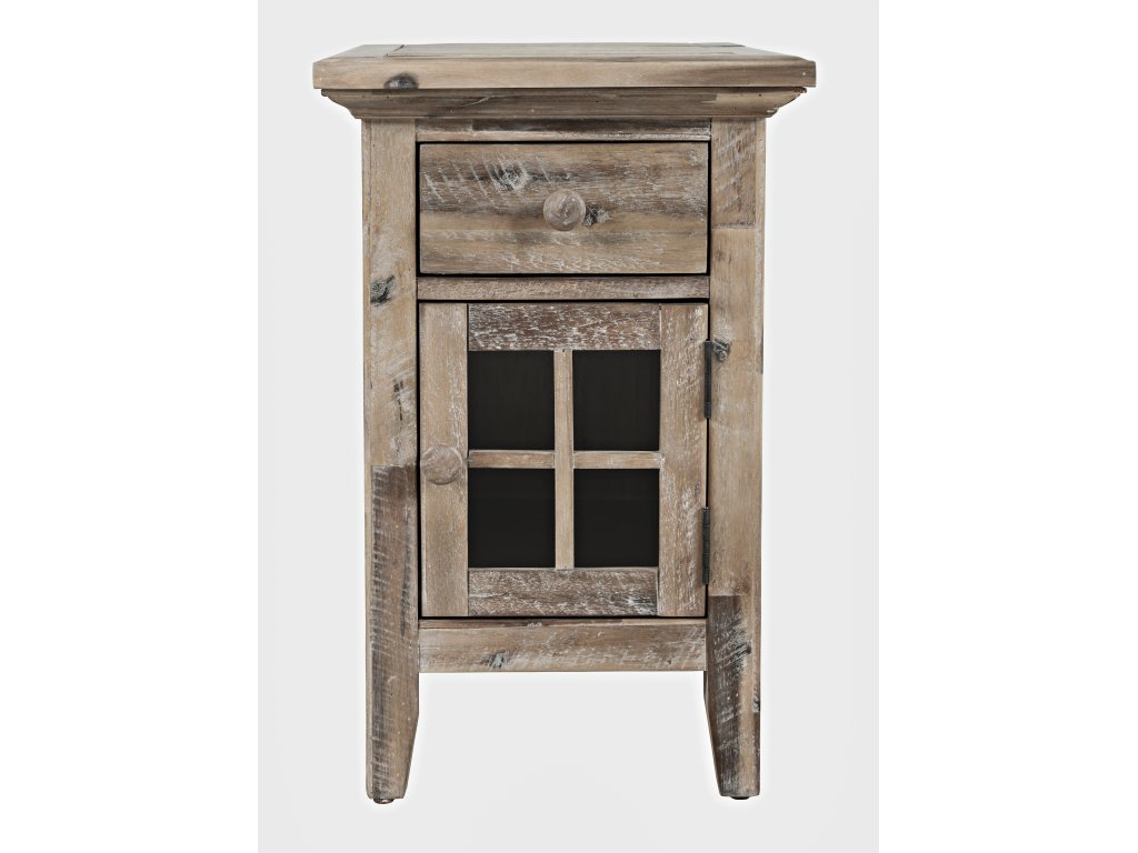 Rustic Shores Power Chairside Table - main image