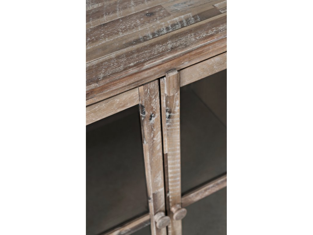 Rustic Shores 6 Door Accent Cabinet - KD - image 2