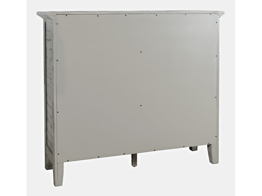 Rustic Shores 4 Door Accent Cabinet - KD - image 1