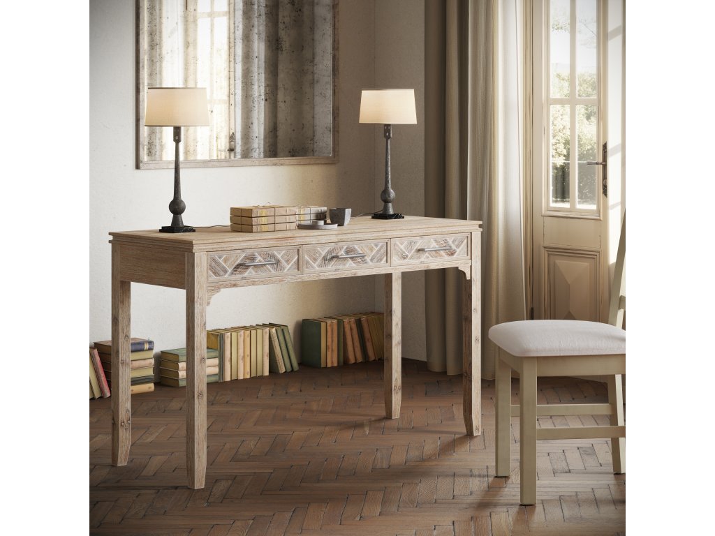 Gramercy Power Desk - Grey Wash - main image