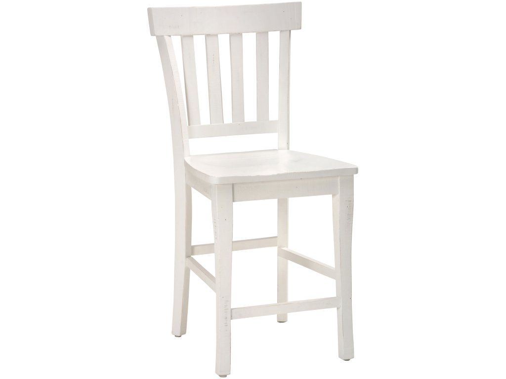 Madaket Slatback Stool (2/CTN) - image 1