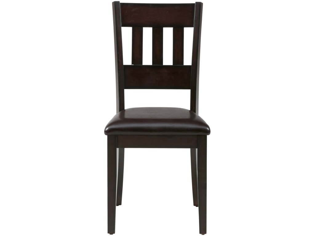 Dark Rustic Prairie Dining 5 Pack- Dining Table with (4) Chairs - image 3