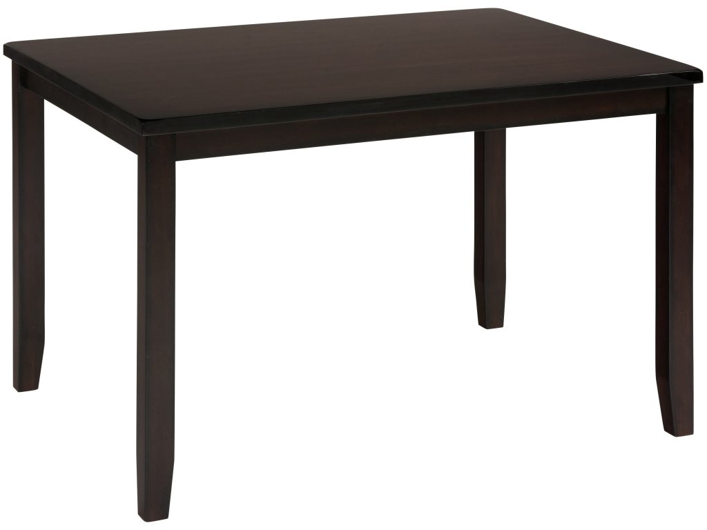 Dark Rustic Prairie Dining 5 Pack- Dining Table with (4) Chairs - image 2