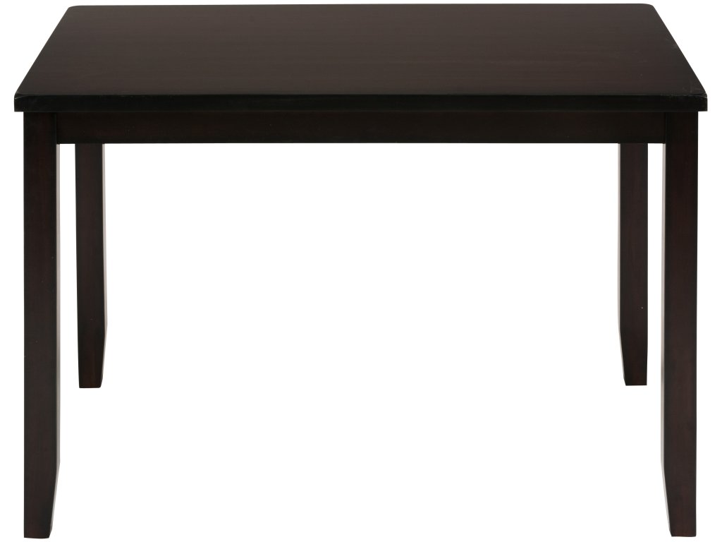 Dark Rustic Prairie Dining 5 Pack- Dining Table with (4) Chairs - image 1