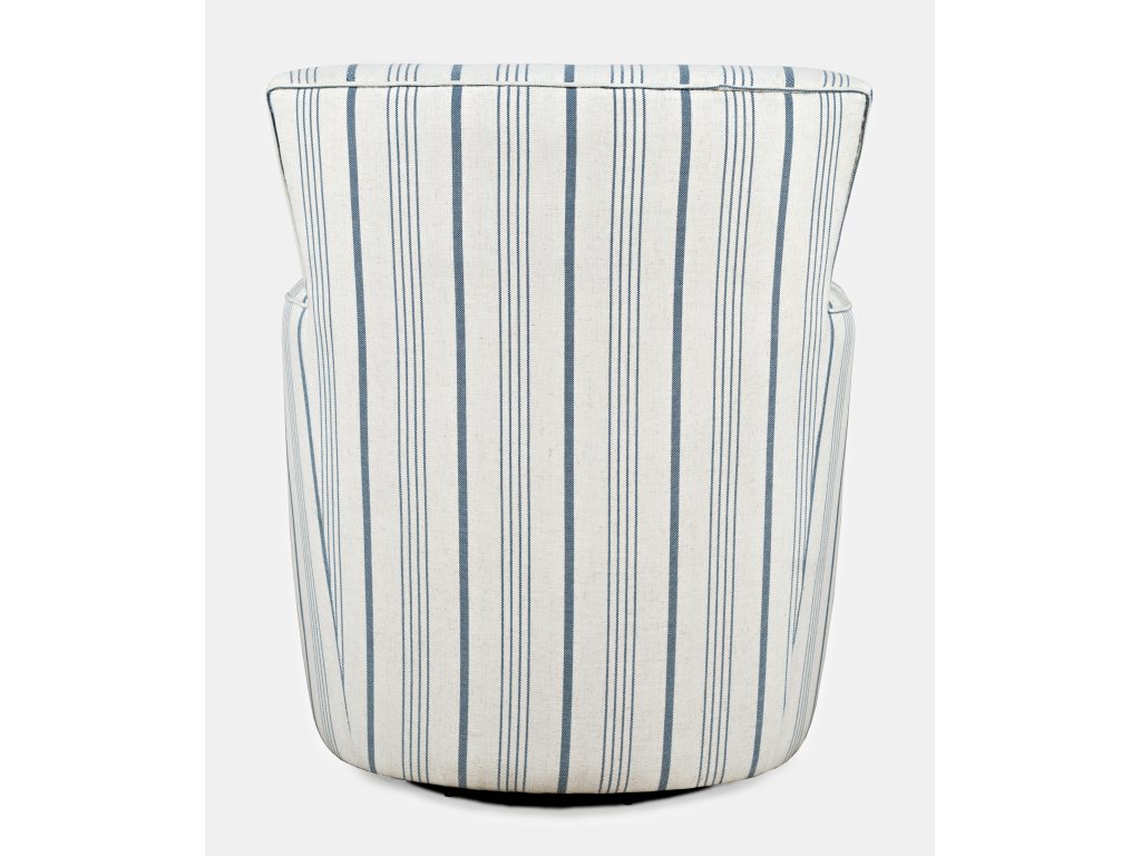 Blakely Swivel Accent Chair - Blue - image 3