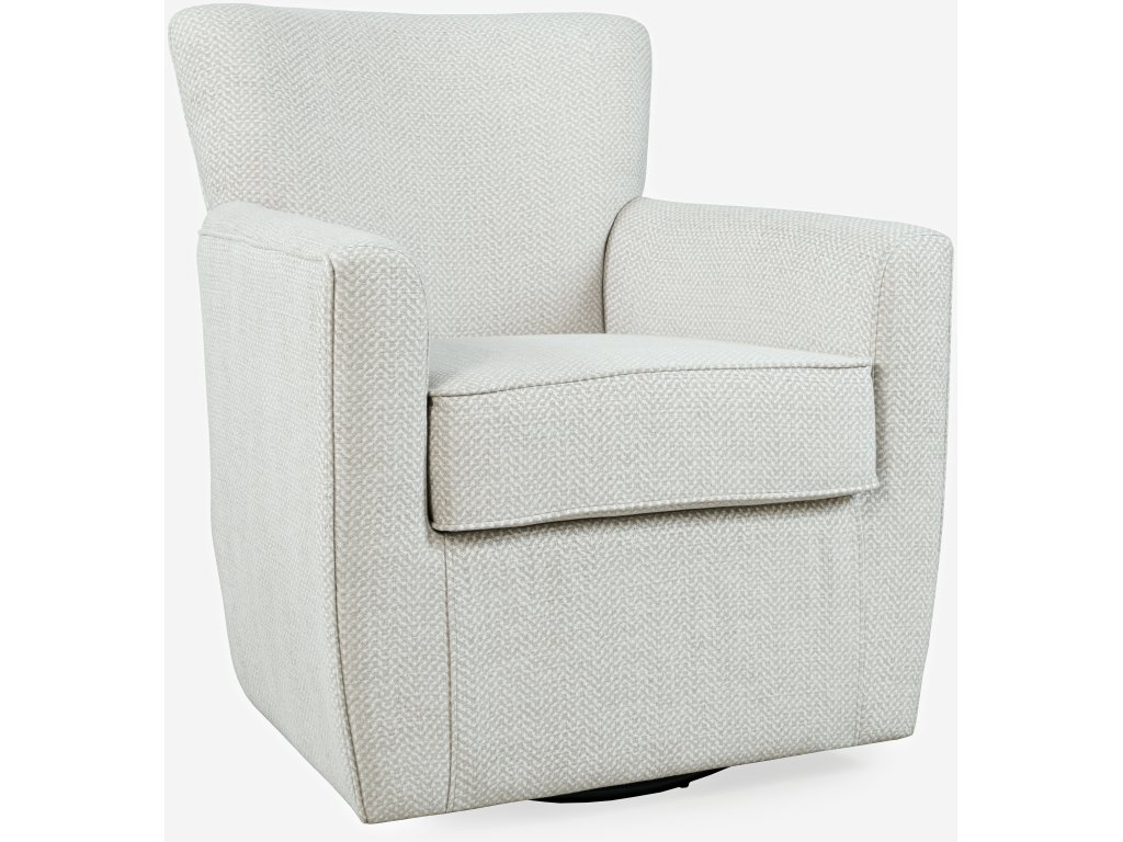 Harper Swivel Accent Chair - Cloud - main image