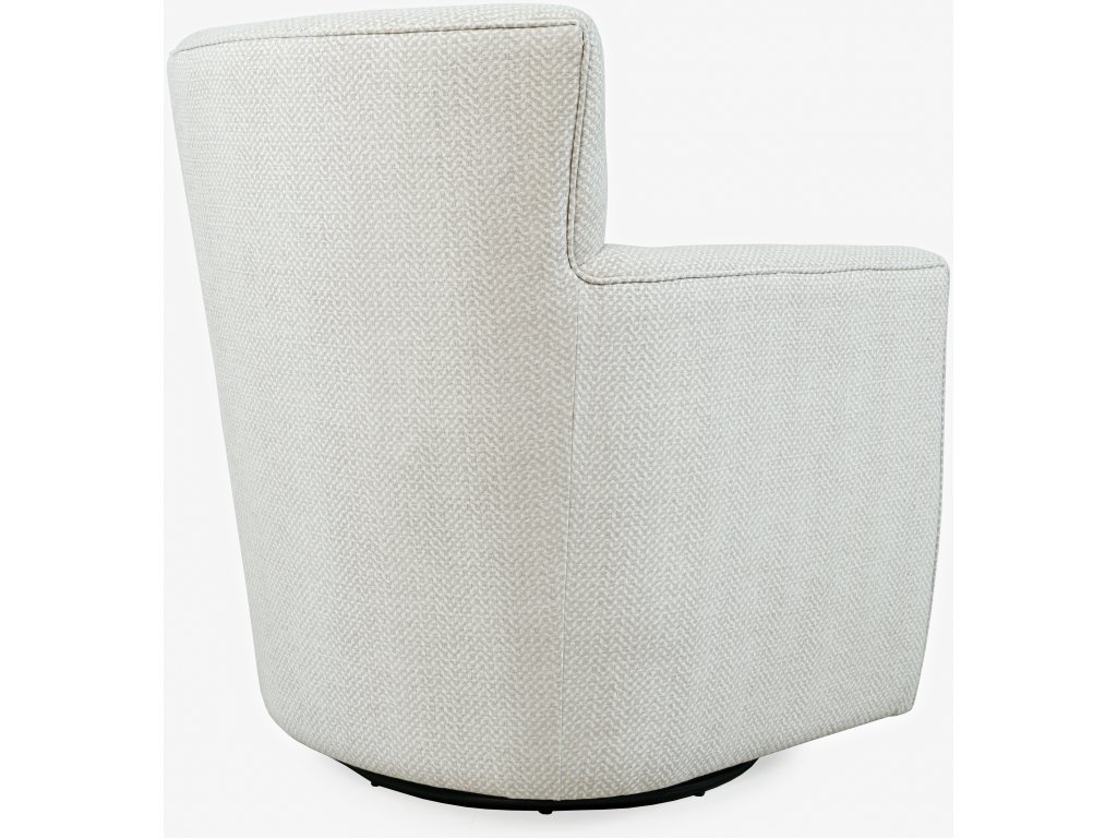 Harper Swivel Accent Chair - Cloud - image 1