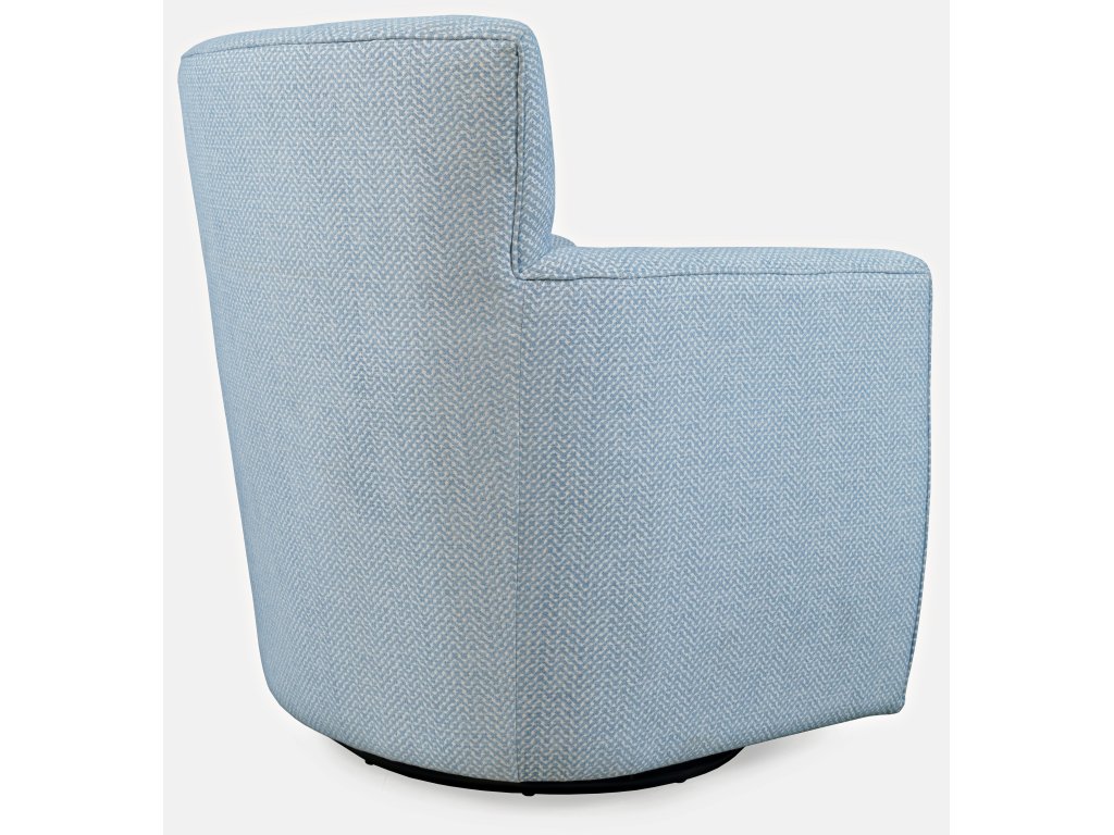 Harper Swivel Accent Chair - Sky - image 1