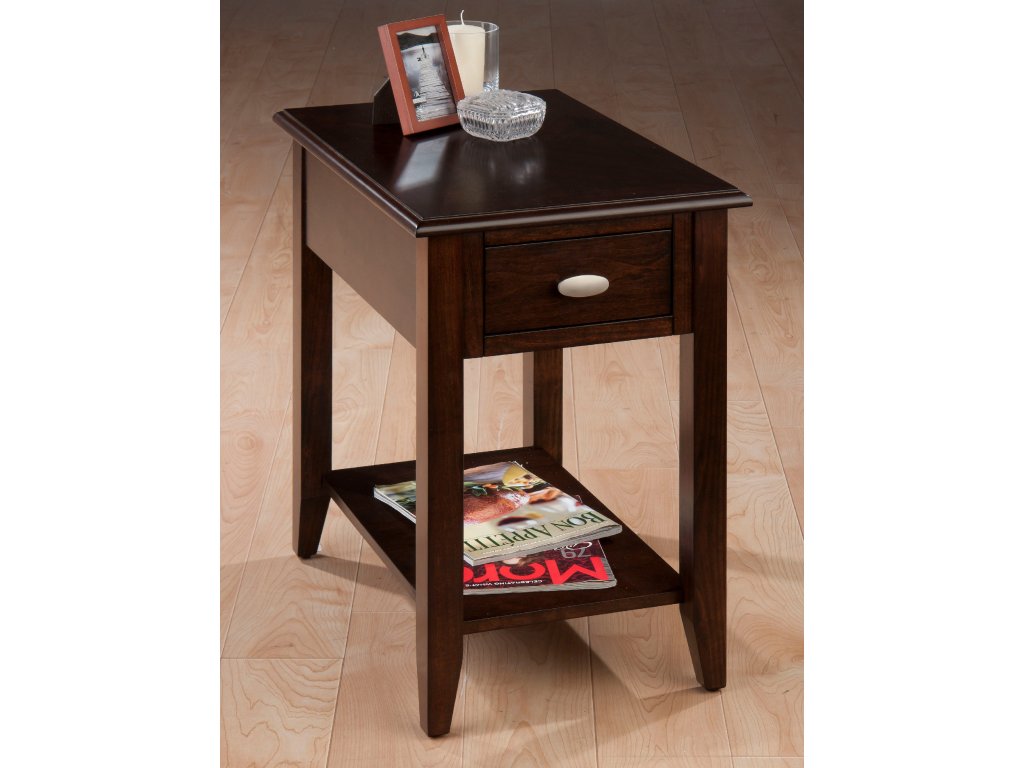Chairside Table - Merlot - main image
