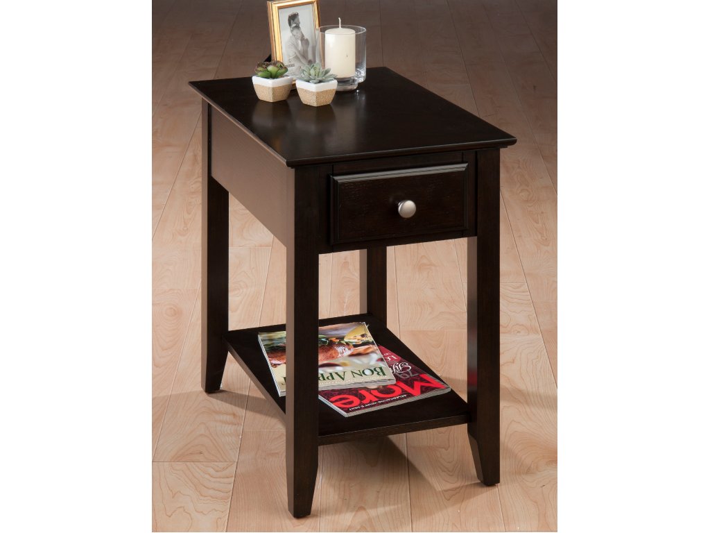 Espresso Chairside Table - main image