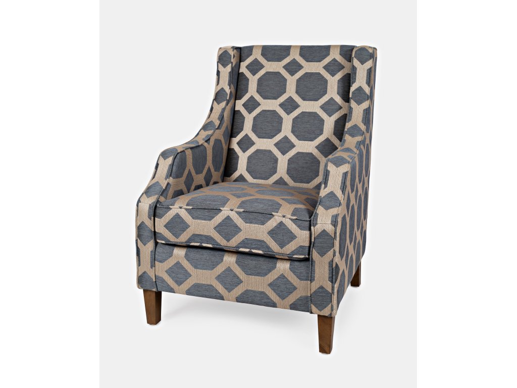 Sanders Accent Chair - Grey - image 1