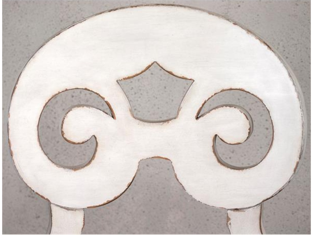 Scroll Back Upholstered Side Chair - image 6