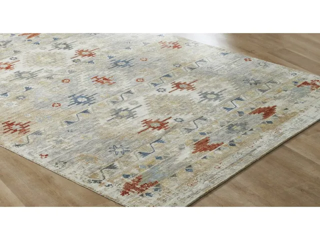 Blooma Vintage Grey Tones/Blues/Multi