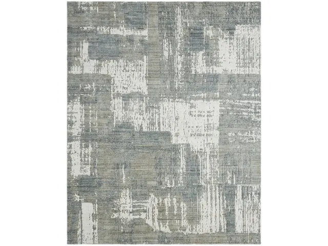 Elios Grey/White Abstract