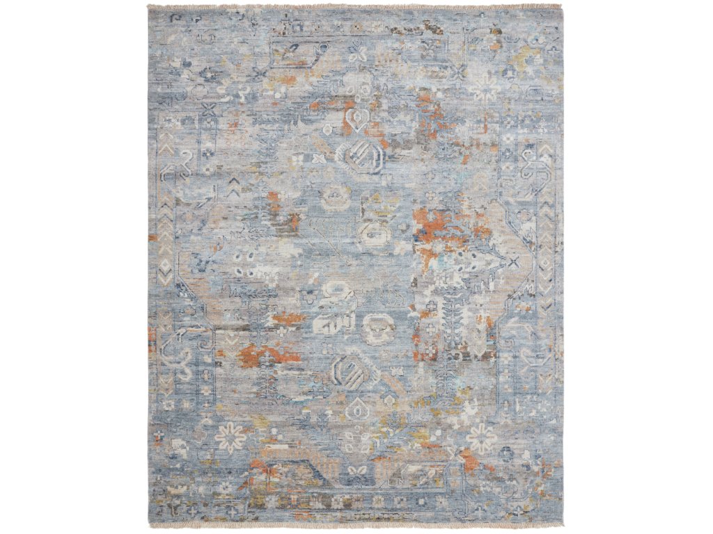 Khotan Vintage Blues/Rust - main image