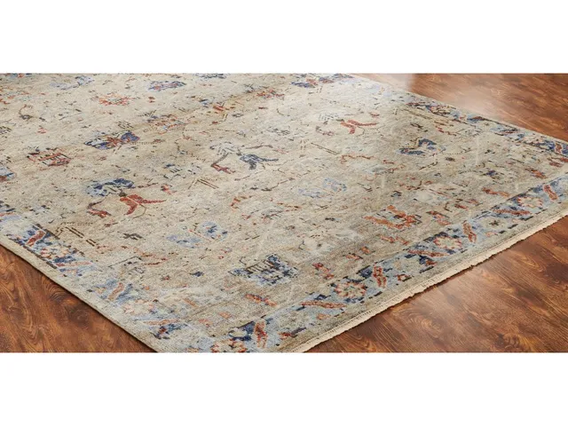 Lilah Vintage Tan/Blues - Alternative View