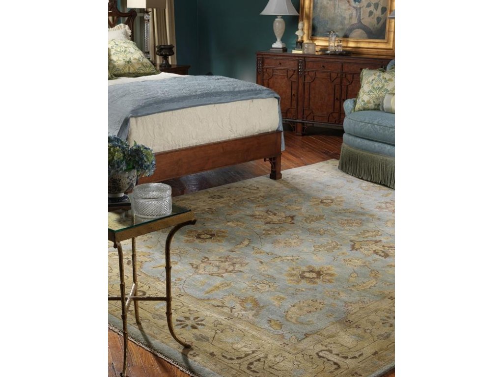 Oushak Light Blue/Gold - image 3