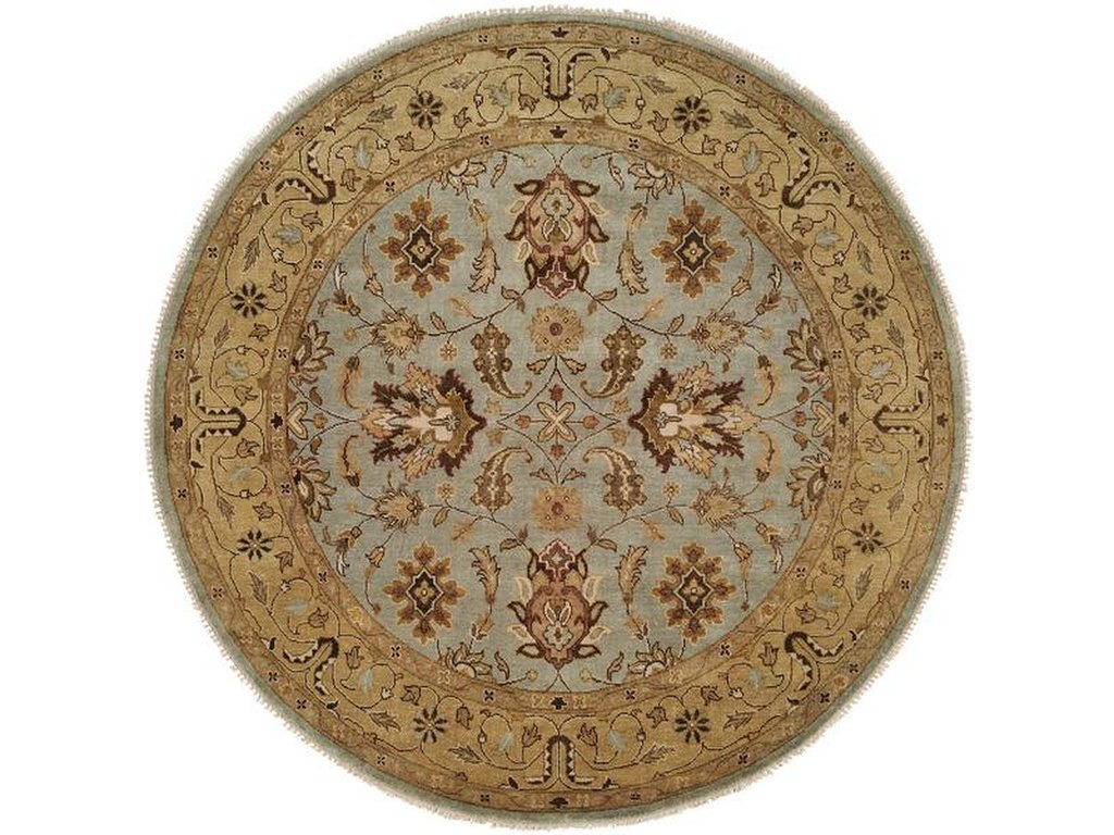 Oushak Light Blue/Gold - image 1