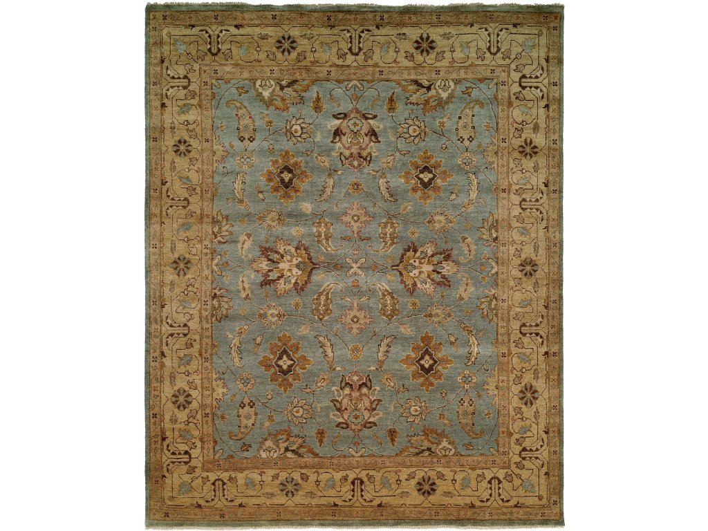 Oushak Light Blue/Gold - main image