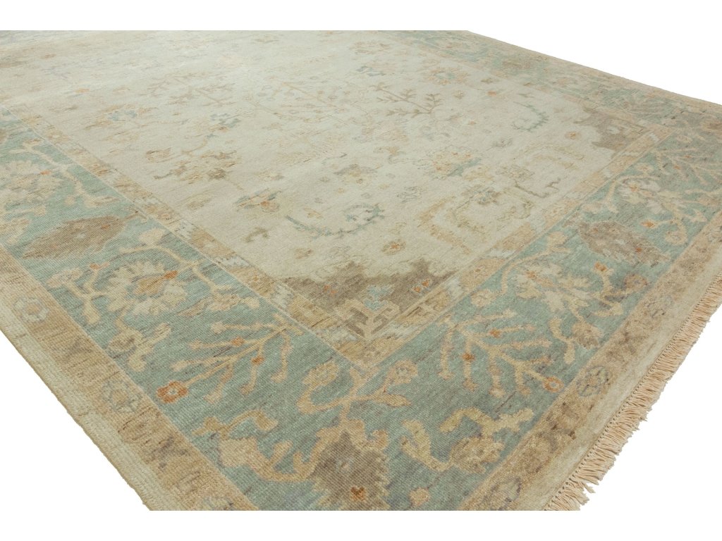 Oushak Ivory / Spa Blue - image 1