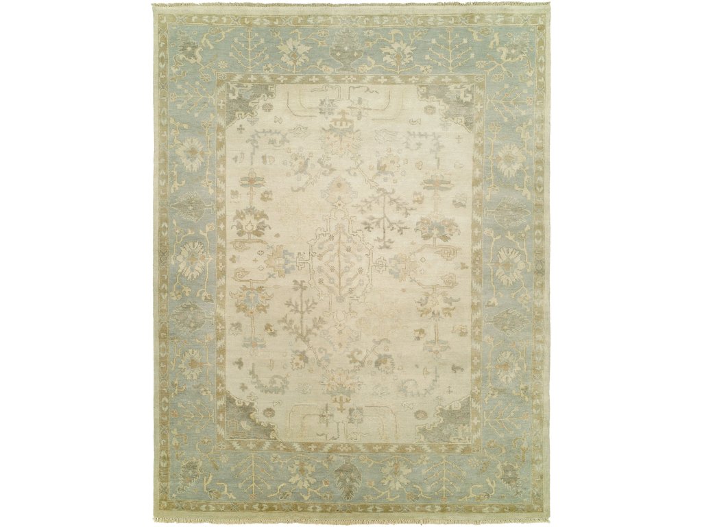 Oushak Ivory / Spa Blue - main image