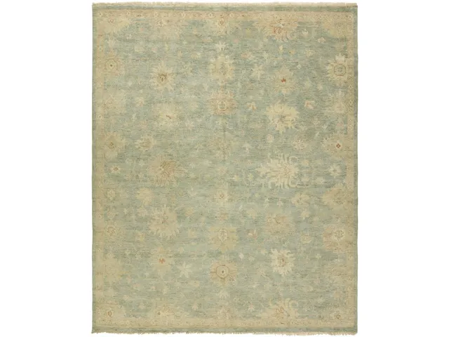 Oushak Vintage Aqua