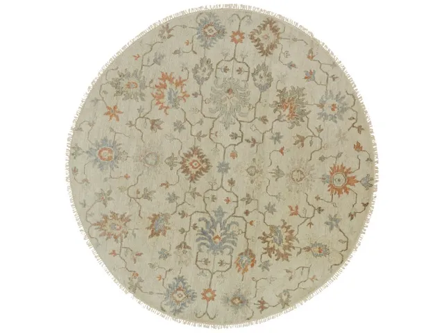 Oushak Vintage Parchment - Alternative View