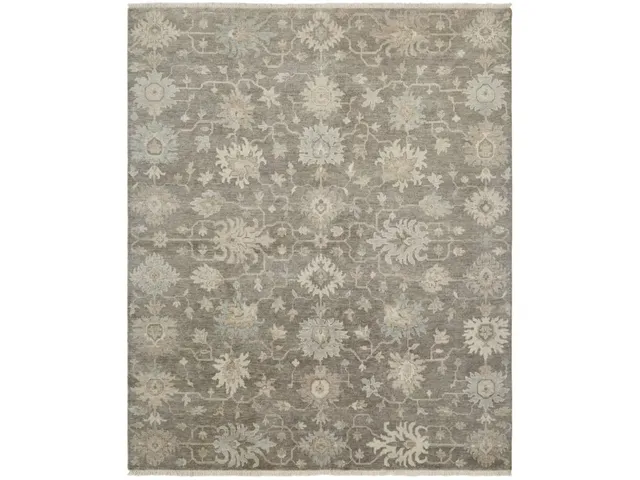 Oushak Vintage Brown