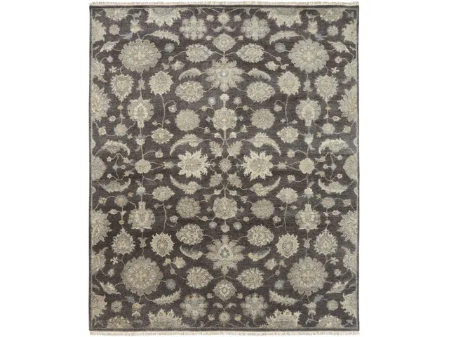 Oushak Vintage Pewter
