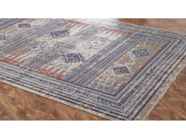 Soumak Chroma Indigo Multi - Alternative View