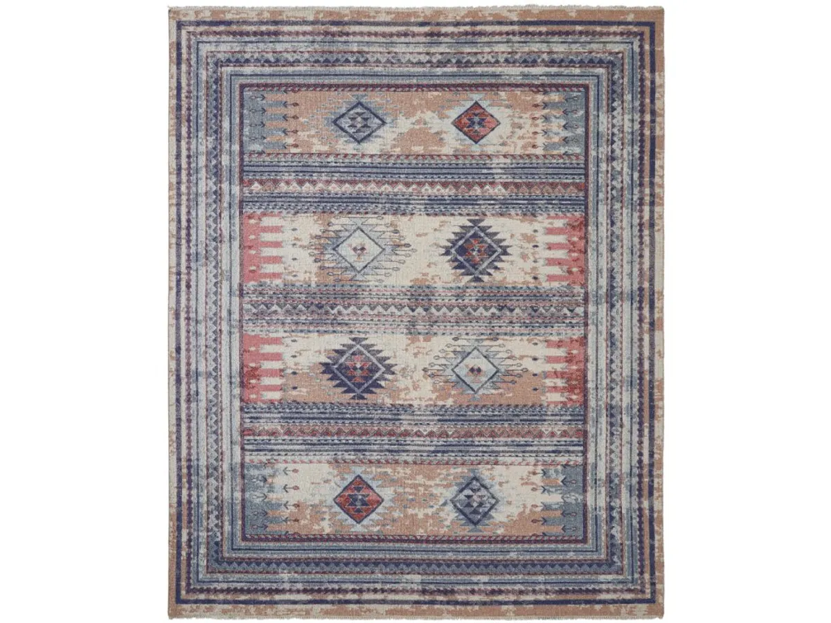 Soumak Chroma Indigo Multi - primary view