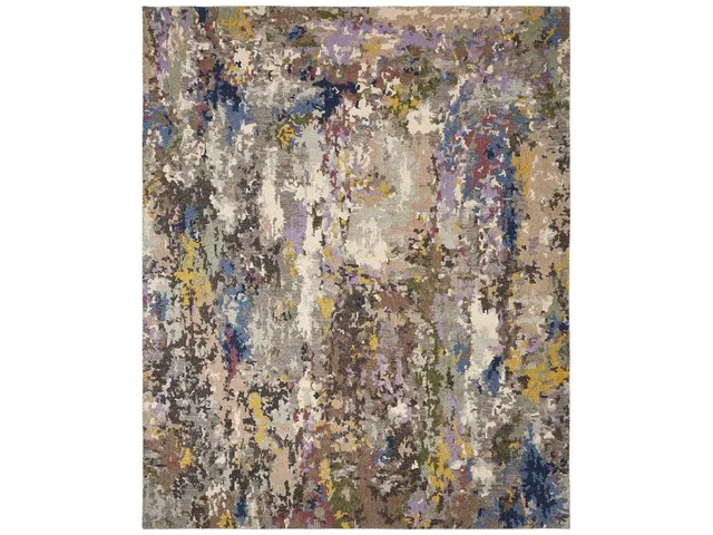 Soumak Modern Wisteria Abstract