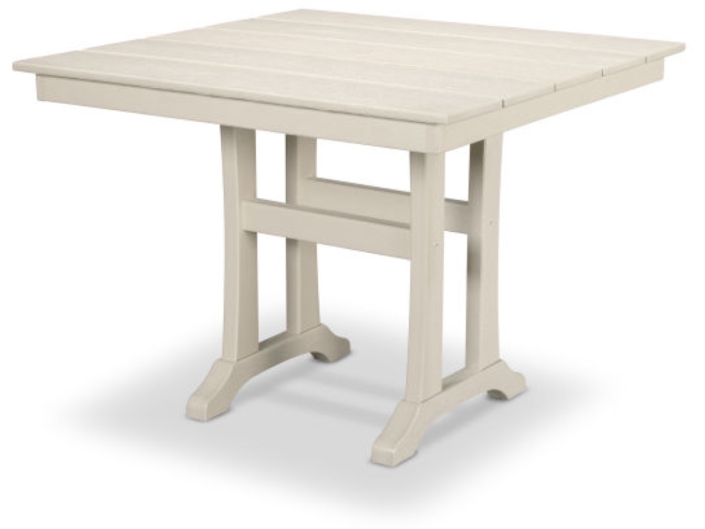 Trex Outdoor Furniture Farmhouse Trestle 37" Dining Table, primary thumbnail