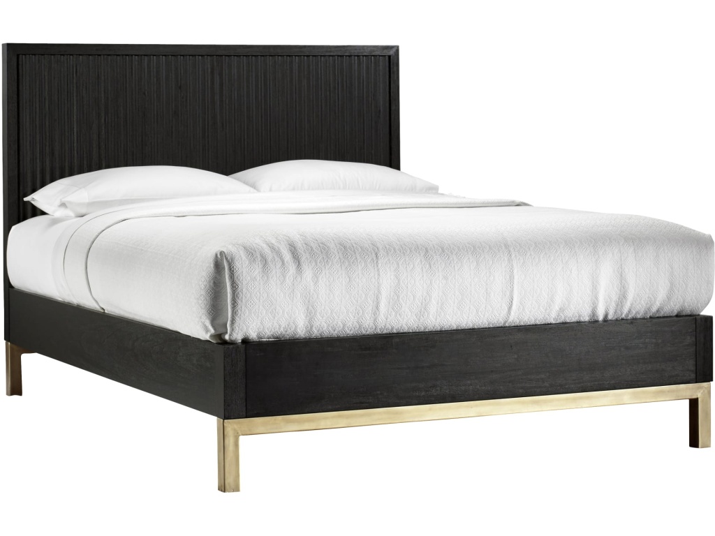 Kentfield Solid Wood Platform Bed in Black Drifted Oak - image 3