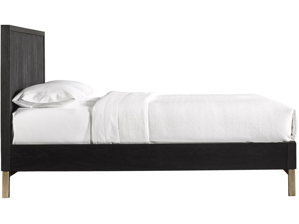 Kentfield Solid Wood Platform Bed in Black Drifted Oak - image 4