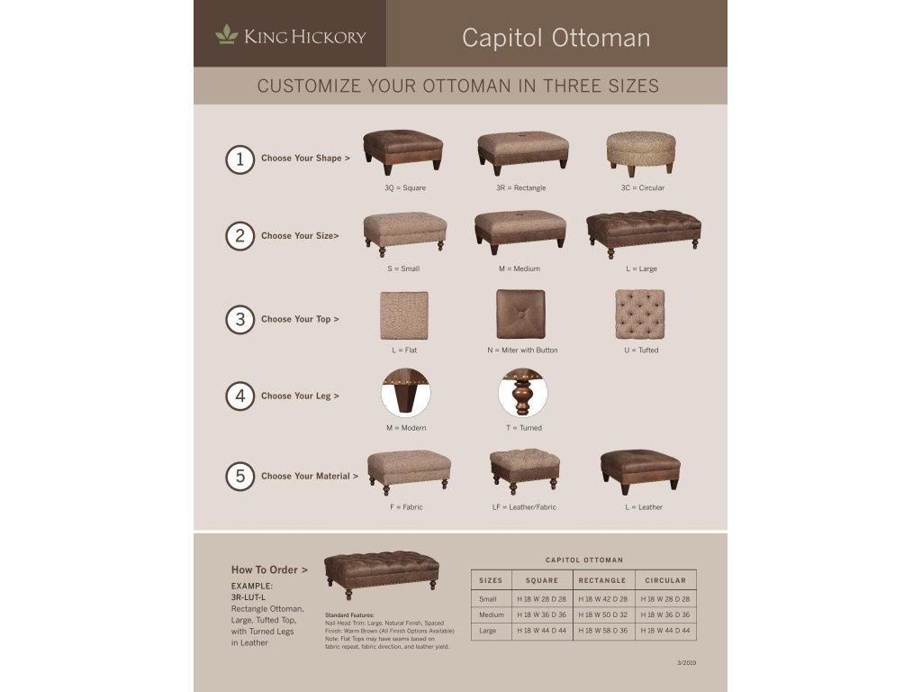 Capitol Ottoman - image 1