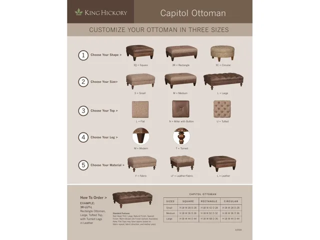 Capitol Ottoman