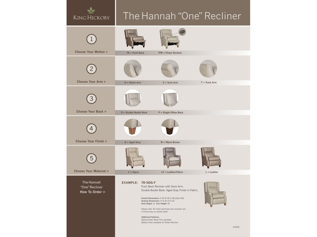 Hannah Power Recliner - image 1