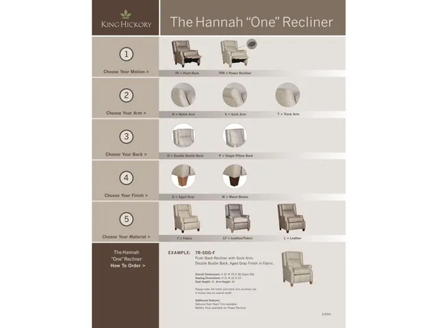 Hannah Power Recliner - Alternative View