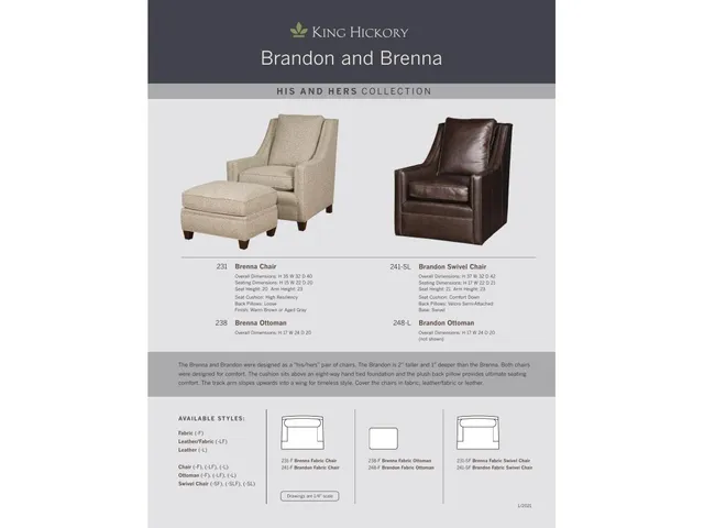 Brandon Swivel Chair - Alternative View