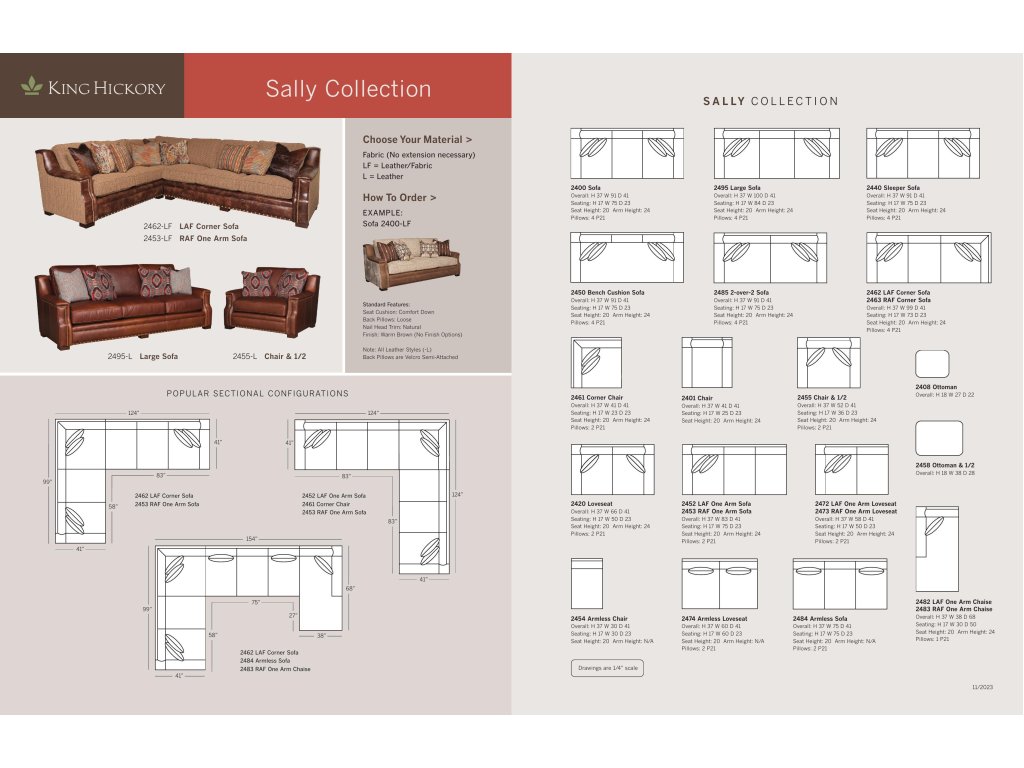 Sally Raf One Arm Sofa - image 1