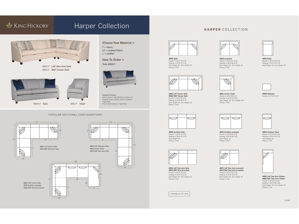 Harper Raf Corner Sofa - image 1
