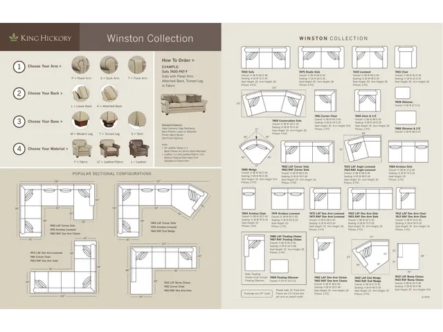 Winston Fabric Sofa - Alternative View