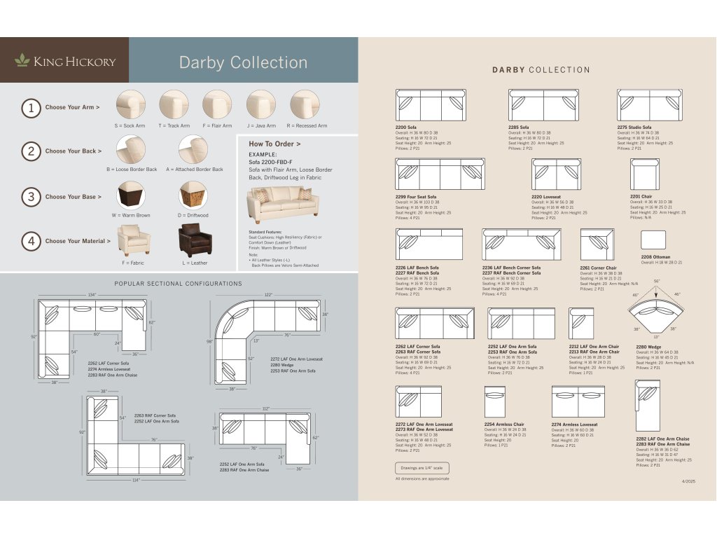 Darby Laf Corner Sofa - image 1