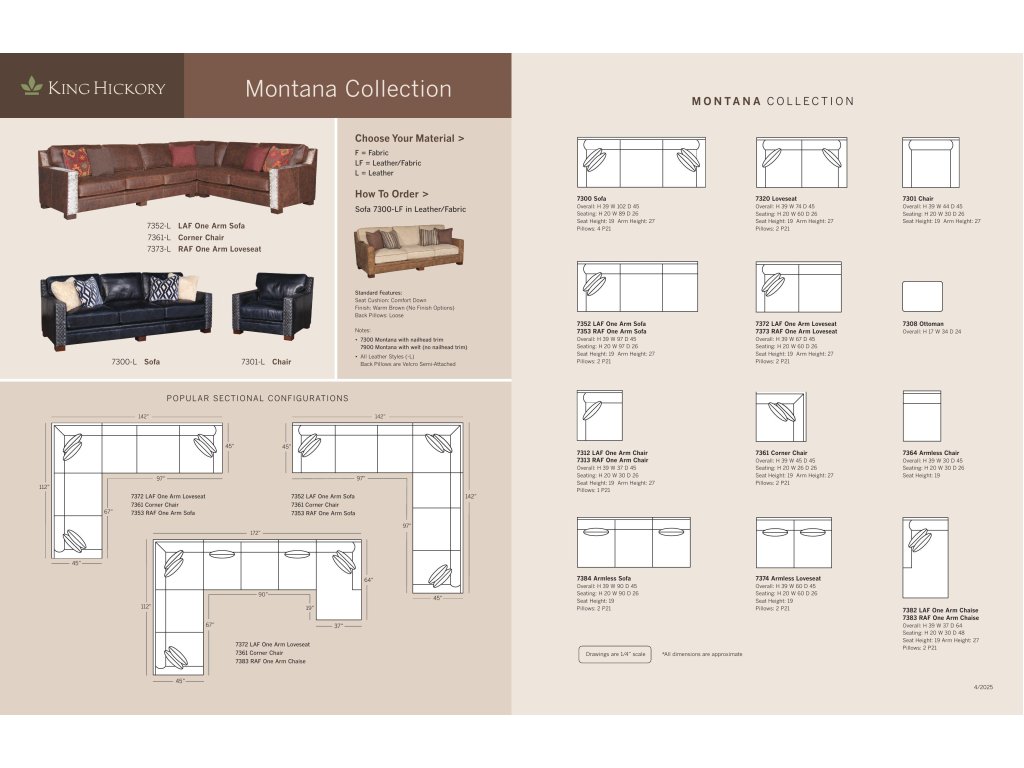 Montana Laf One Arm Sofa - image 2