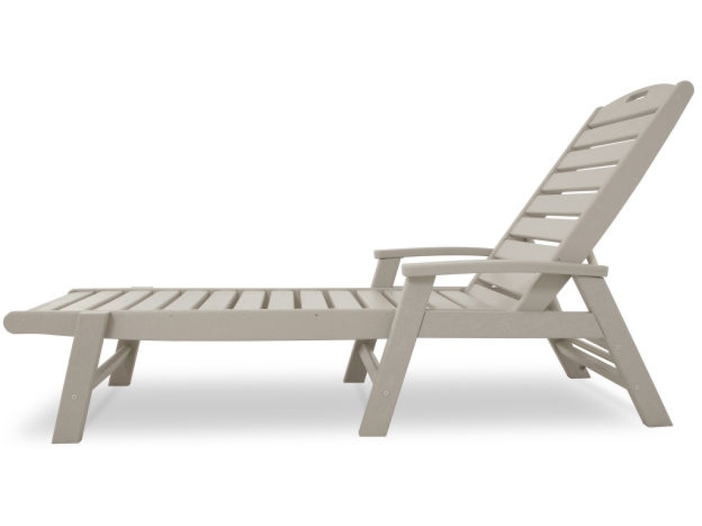 Yacht Club Chaise with Arms - Stackable - image 1